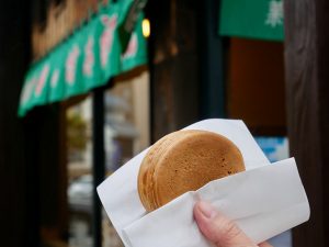 『金時の甘太郎』の大判焼き