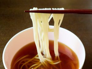 海津屋「氷見うどん（細麺）」640円