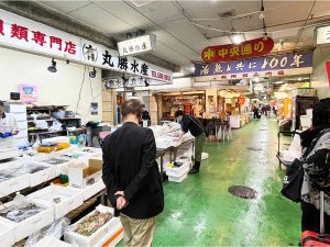 柳橋中央市場の様子