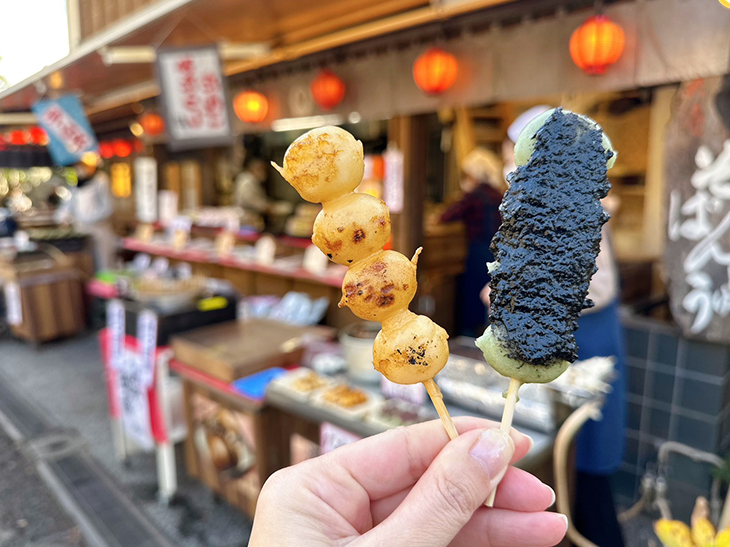 「厄除けだんご」1本120円