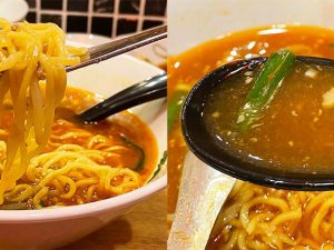（左）スープの出汁の印象と、独特の辛味がベストマッチ！（右）香り・味わいとも丁寧に調理されている印象