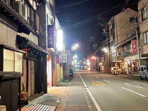 JR高山線・下呂駅周辺は極めて静かな街でした