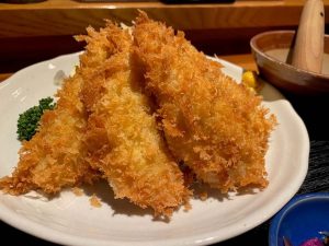 『お魚処 うおとも』の「あじフライ定食」