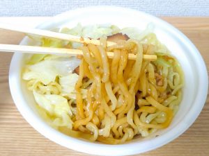 モチモチ感が強い麺