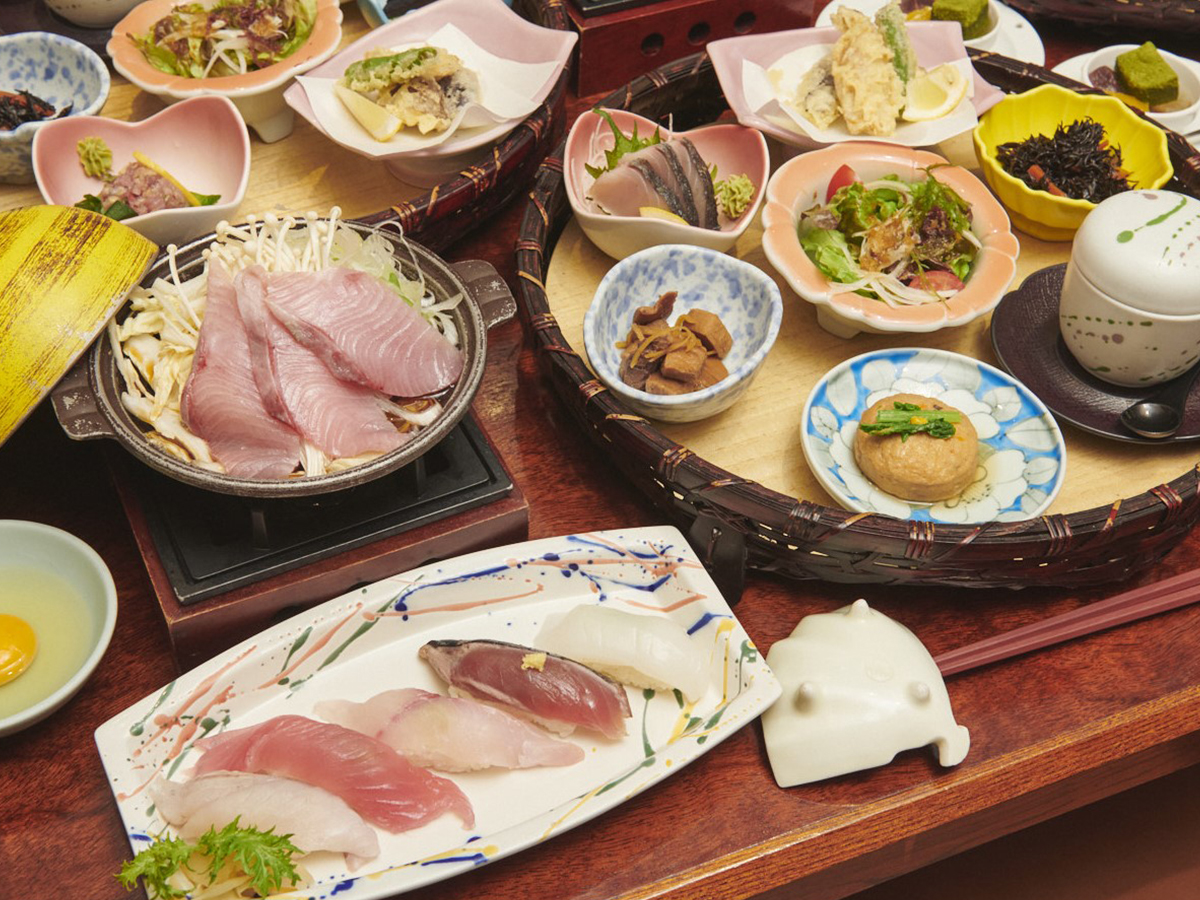 「梅の花御膳」3500円(税込)