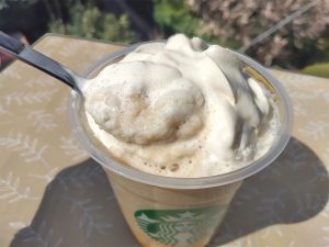 ホイップはコーヒーの風味と甘さが感じられます