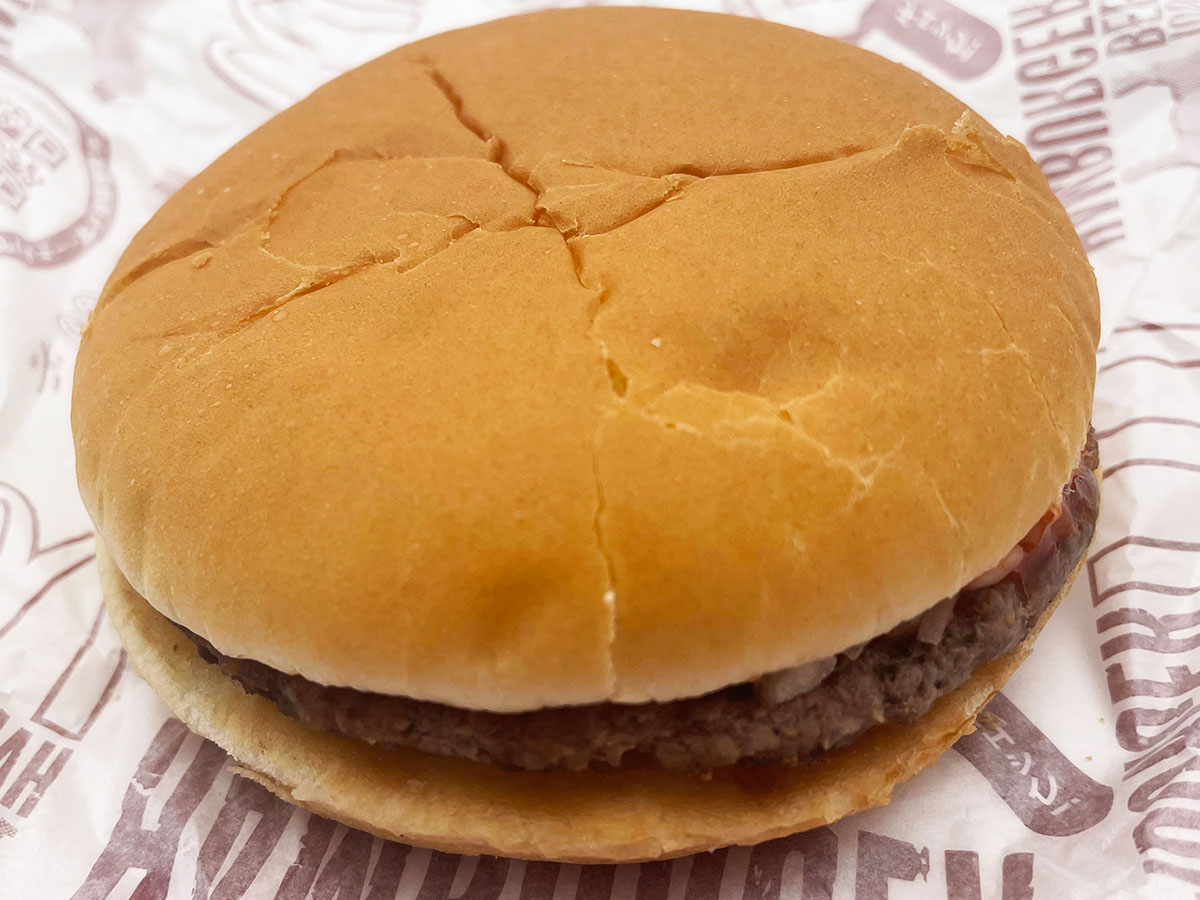 「ハンバーガー」170円（※価格は全て税込）