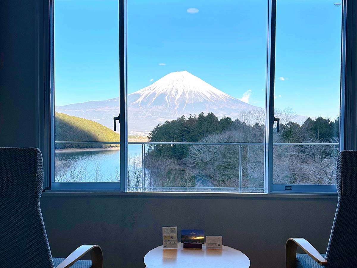 全ての部屋から富士山が見える
