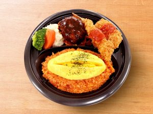 みんな大好きな洋食メニューがたっぷり入った「銀座ライオンプレート」1680円