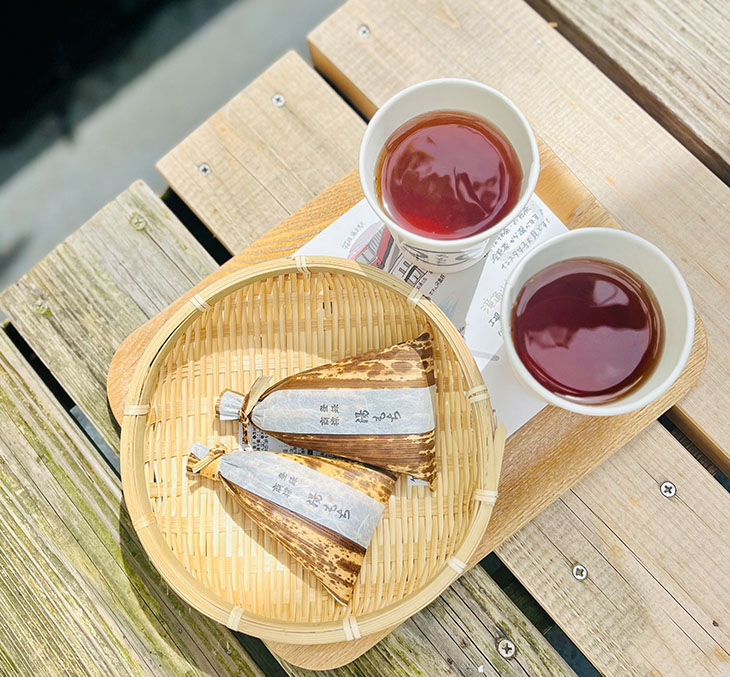 『茶のちもと』でいただくお茶とのセットもおすすめ [食楽web]