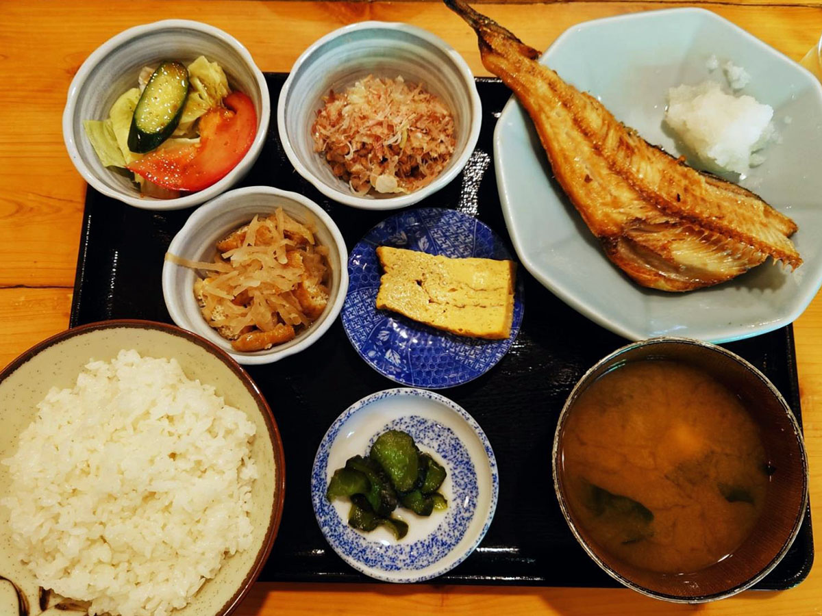 「ほっけ定食」900円