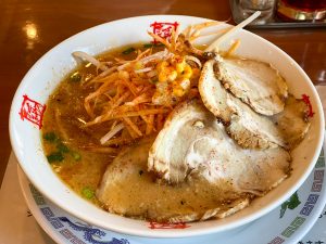 『おおぎや』の「ネギ噌チャーシュー麺」