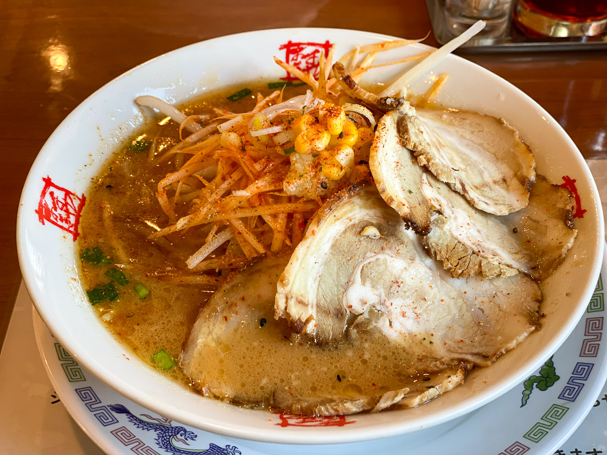 『おおぎや』の「ネギ噌チャーシュー麺」