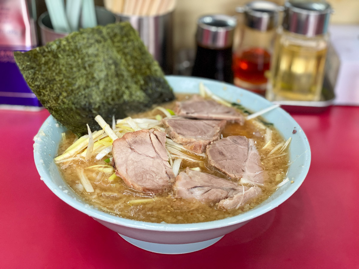 『ラーメンショップ 牛久結束店』の「ネギ味噌ラーメン」