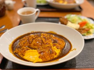 東京・日本橋にある『好成軒』の「とろとろ玉子のオムライス」