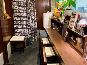居心地のいい店内