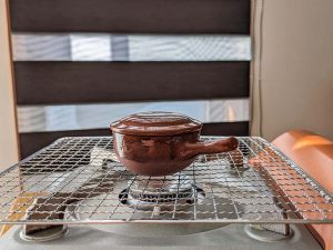 網の上に乗せると安定します [食楽web]