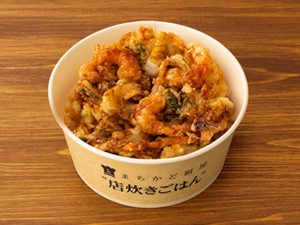 「まちかど厨房」の「海鮮かき揚げ丼」[食楽web]