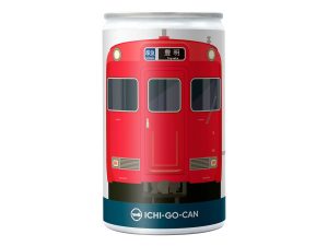 「本醸造あいおい 名鉄 6000系 一合缶」880円。名鉄に昔からある車両です