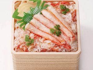 「かにづくしちらし」1080円