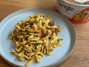 本当にインスタント麺！？ 韓国の新感覚カップパスタ「テングル」が本格的すぎる