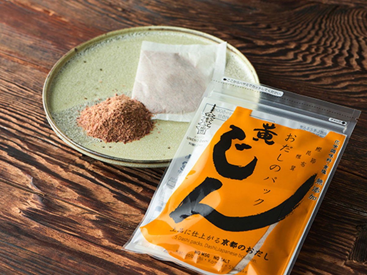 『うね乃』 おだしのパックじん(黄・小)35g