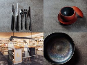 佐渡の玉堂窯元や北沢窯、村上の村上漆器など、地元の工芸品に触れられる[食楽web]