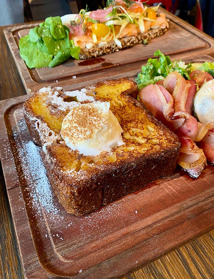 「フレンチトーストコンボ」1680円