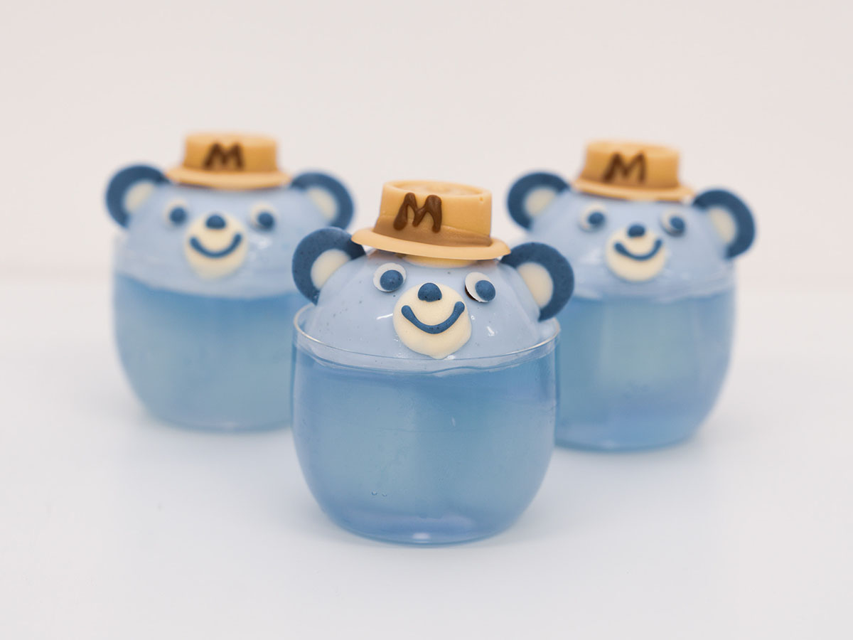 第1弾「こぐまくんケーキ ヨーグルト&バタフライピー」780円(価格は全て税込)。販売期間:6/1~6/15、8/1~8/10中の水・金・土曜日