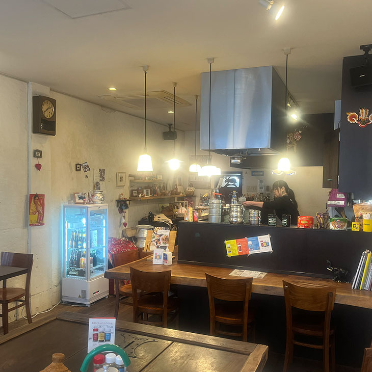 可愛い店内は居心地良し!