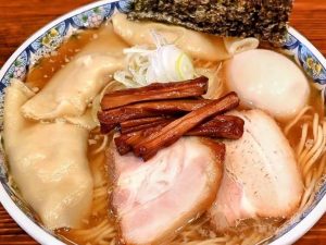 「もちもち雲呑味玉中華そば」