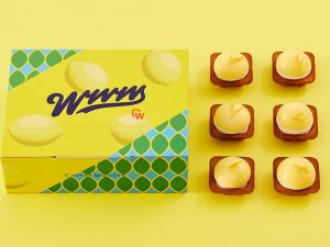 「CHEESE WONDER YELLOW（チーズワンダーイエロー）」6個入り3880円（送料別）※冷凍保存