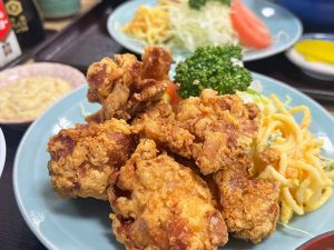 「若どりからあげ定食」850円