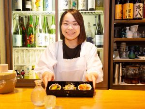 【おひとり女子の居酒屋 1】割烹着の気さくな女性店主がいる、銀座の路地裏『和酒BAL だんない』へ