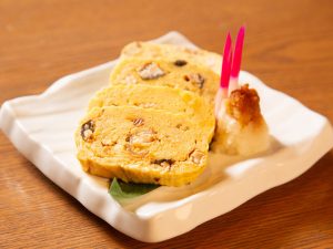 この日の京だし巻き卵は鰻入り。858円