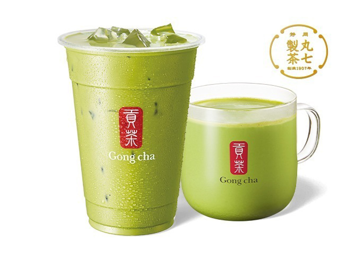 「一番摘み抹茶 ミルクティー」ICED:S/540円・M/590円・L/680円、HOT:S/540円・ M/590円