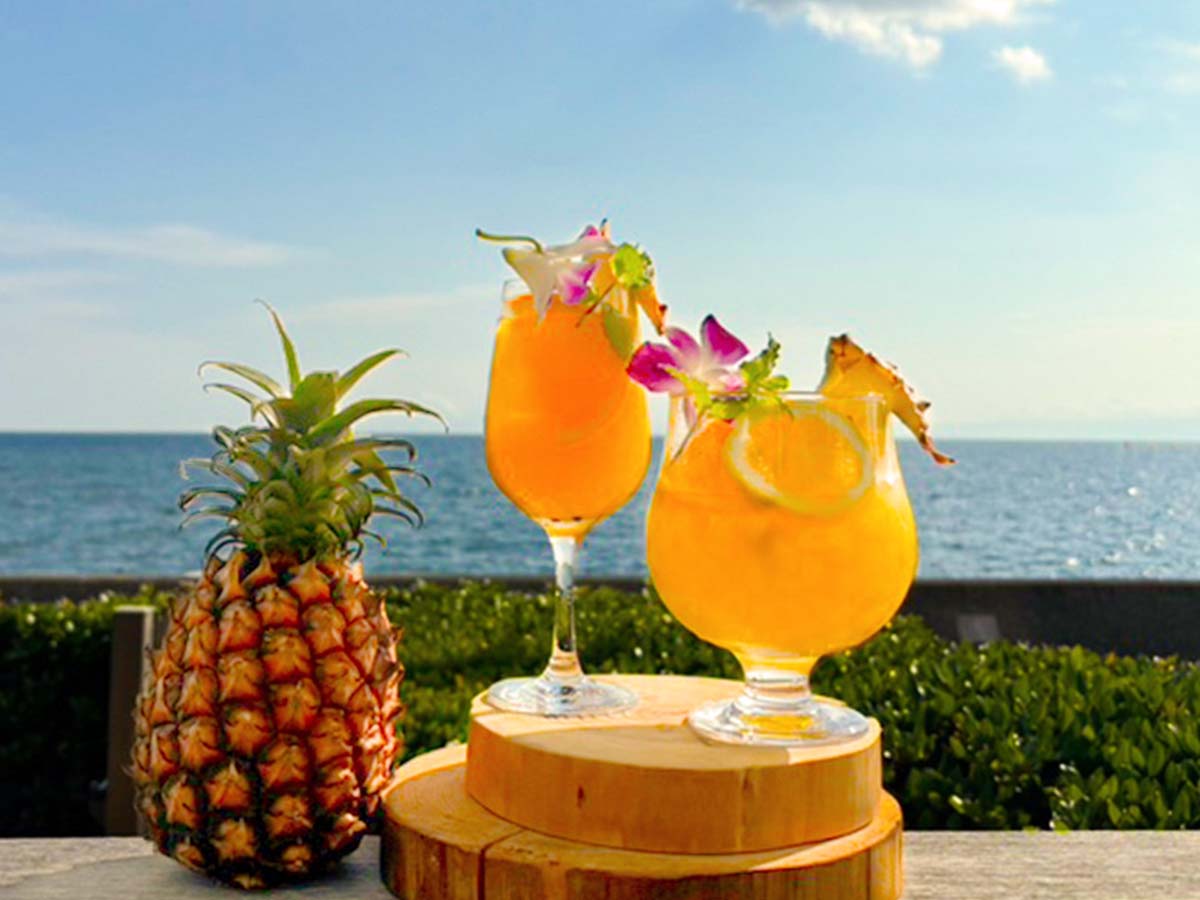 『レストランリストランテAO』の南国感じる限定ドリンク「Tropicale」