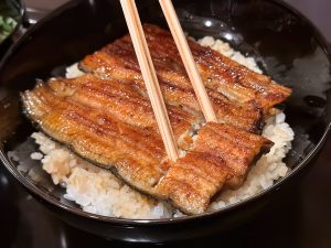 香ばしいタレとふっくらしたうなぎ！