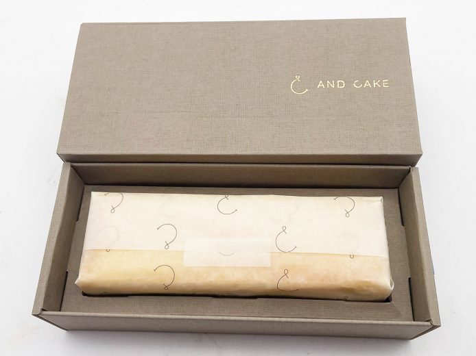 「AND CAKE」の『チーズケーキ三ヶ日みかん』3456円(税込・送料別)