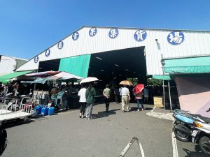 通称「マンゴー市場」と呼ばれる玉井の青果市場