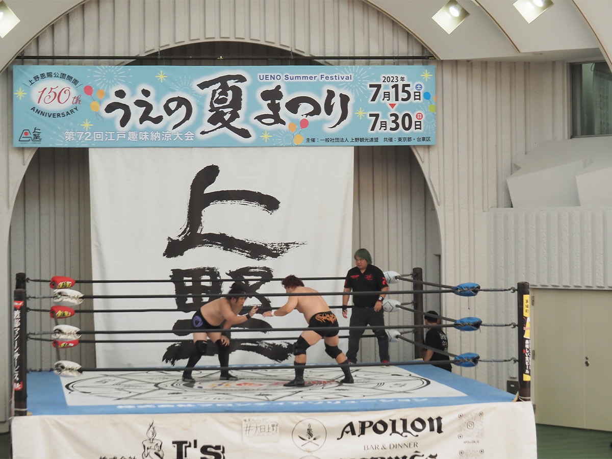 プロレスもあるよ!