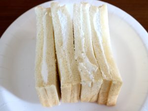ホワイトサンドの断面