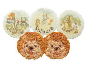 「渋谷えびせんべい」713 円（5枚入）