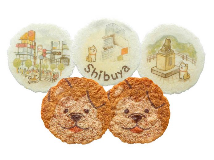 「渋谷えびせんべい」713 円(5枚入)