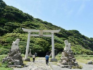 「大湊神社」の鳥居