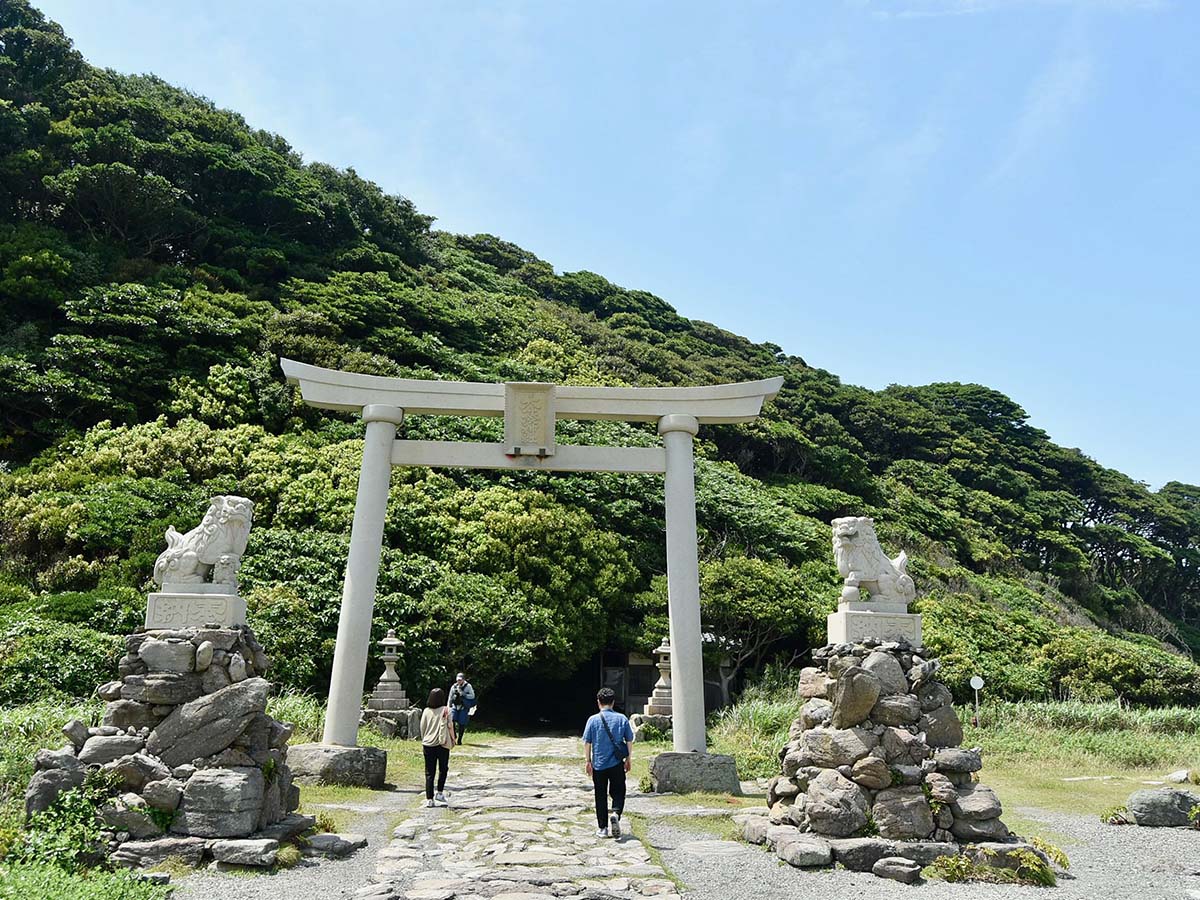 「大湊神社」の鳥居
