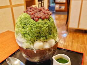 「宇治金時」1600円