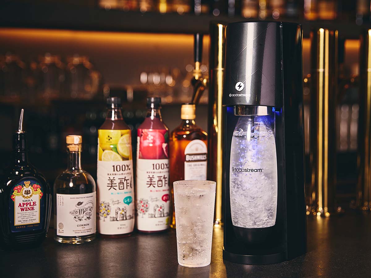 できたて炭酸水ってこんなに美味しいの？ 1杯10円で飲めるフェア「ソーダストリーム in T-MARKET」を開催中