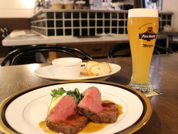 谷崎潤一郎の小説にも登場する銀座の老舗『ローマイヤレストラン』で食べられるステーキみたいな絶品ローストビーフとは？