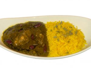 『Escale（エスカーレ）』の「ゴルメサブジ風カレー」1500円